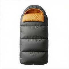 Naklejka premium Sleeping bag, white isolate background