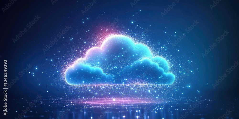 Poster Digital transformation change management, internet of things (IoT), new technology bigdata and business process strategy, automate operation, customer service management,