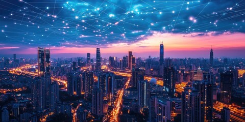 Digital transformation change management, internet of things (IoT), new technology bigdata and business process strategy, automate operation, customer service management,