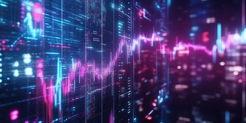 Obraz premium 2025 business finance technology and investment concept. Stock Market Investments Funds and Digital Assets. businessman analysingforex trading graph financial data. Busin