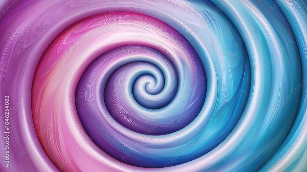Poster soft gradient swirl pattern with gentle transitions