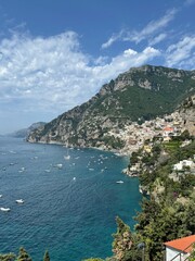 Fototapeta premium view of the coast of the region sea