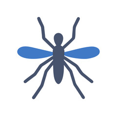 Mosquito icon vector 