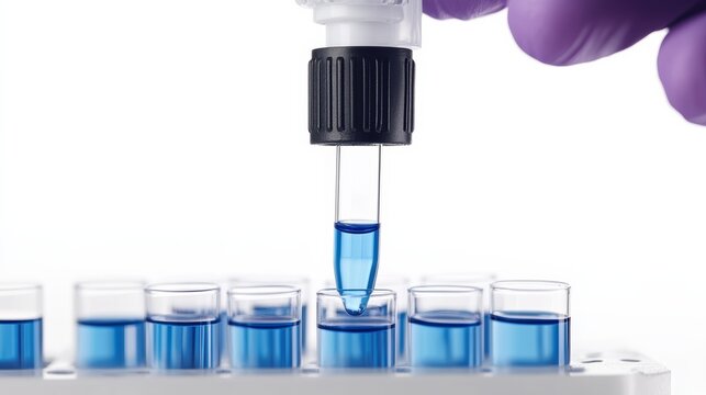 A patient participating in a clinical trial, receiving experimental treatment while under close observation, contributing to medical research and advancements, isolated on a clean white background.