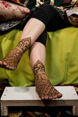 The Indian Bridal Heena Design