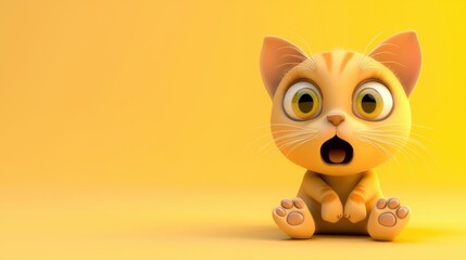 Moe Moment: 3D Kitten in a Pure Wonderland