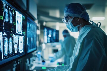 Healthcare professionals using innovative tools and techniques in a modern hospital, improving patient outcomes