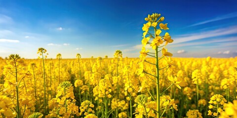 Rapeseed plant used for green energy production