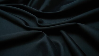 Obraz premium Elegant Black Satin Photo Texture Background Smooth and Luxurious Surface 2