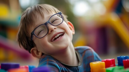 American child with special needs: A child with special needs engaging in educational or recreational activities, showcasing the importance of tailored support and inclusion.