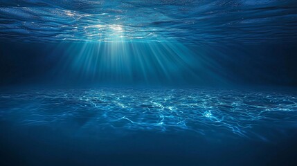 A Captivating Oceanic Scene Embracing Light and Water