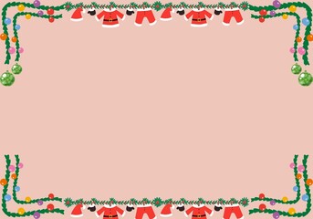 Beautiful Christmas and New year festival background 