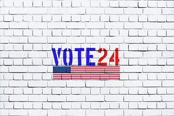 Fototapeta premium Presidential elections 2024 in the United States of America