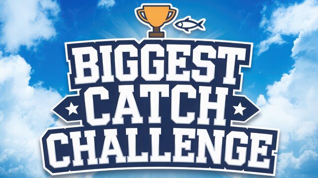 Promotional graphic for the Biggest Catch Challenge event.