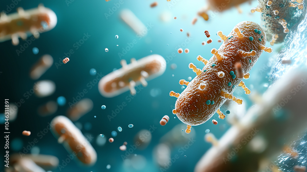 Aufkleber exploring the microbial world understanding the structure and function of bacteria in our ecosystem