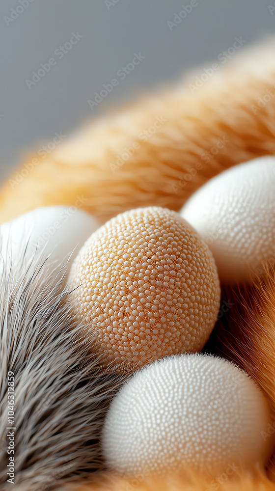 Poster exploring the intricacies of natural textures a close-up on unique organic forms