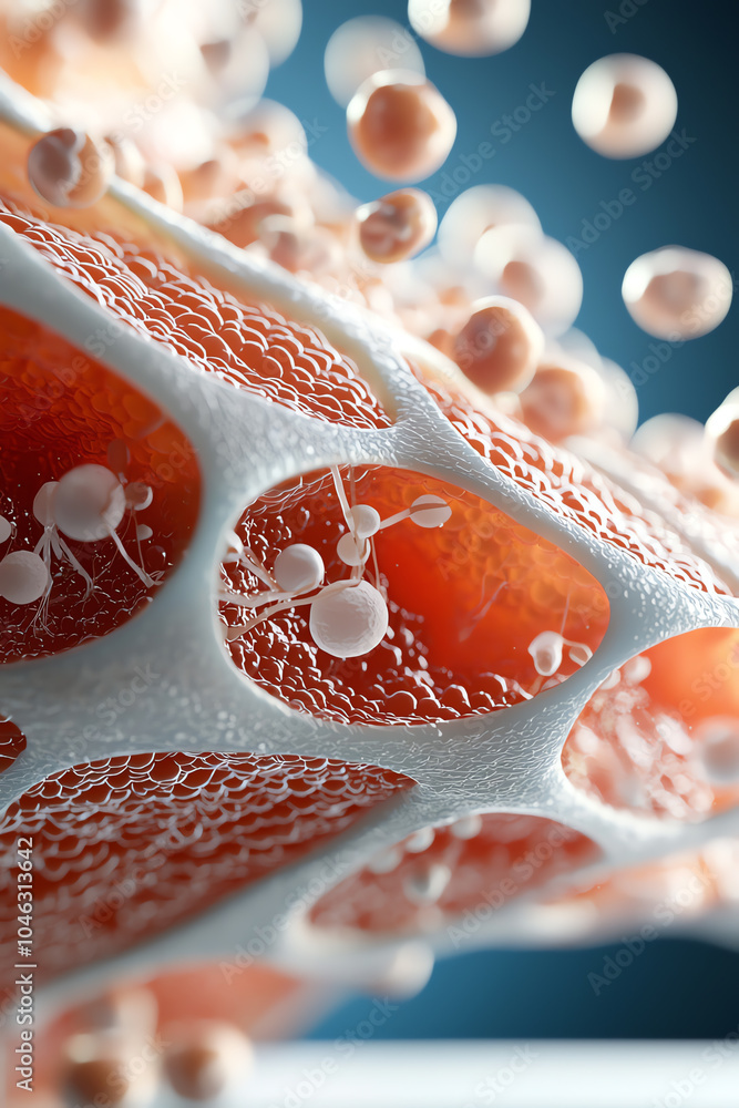 Aufkleber exploring the intricate structure of cellular biology a detailed look at microscopic life forms and 