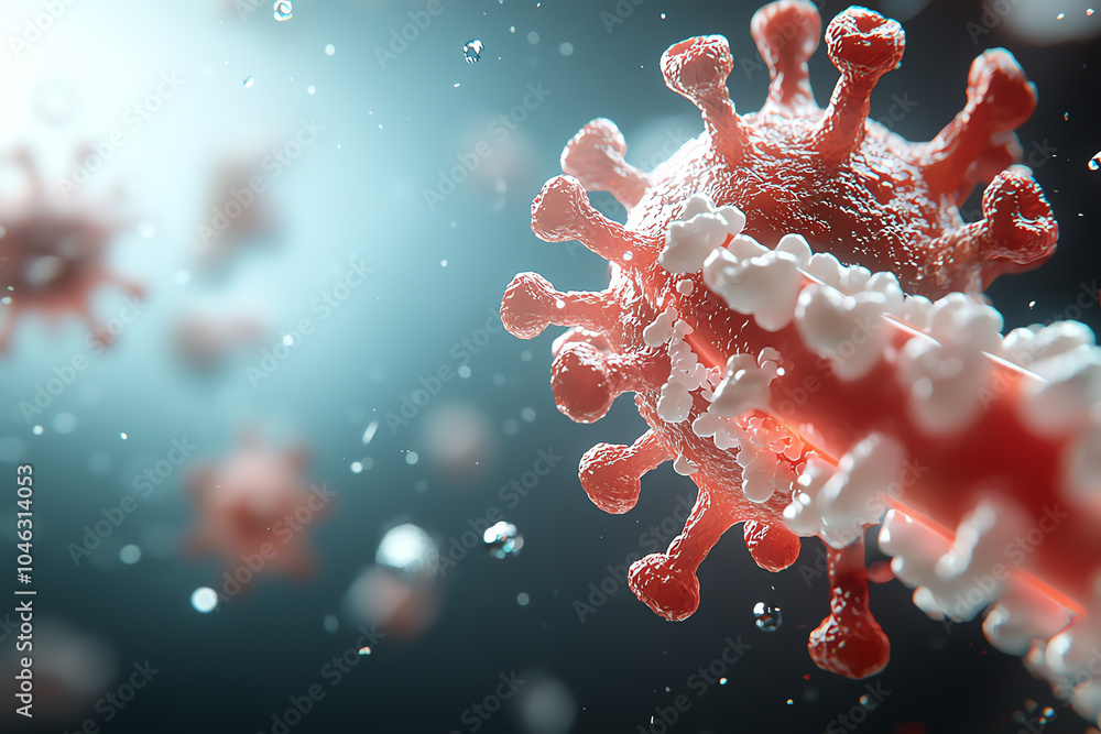 Poster understanding the structure and impact of the covid-19 virus exploring its characteristics and impli