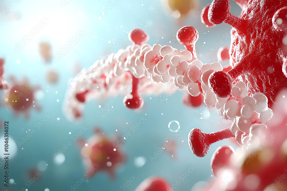Poster exploring the intricacies of virus structure a detailed look at viral particles and their impact on 