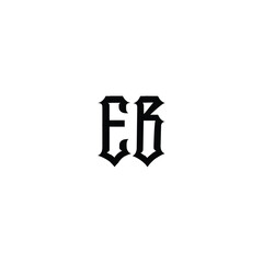 EB monogram logo design letter text name symbol monochrome logotype alphabet character simple logo