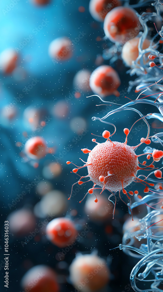 Poster microscopic exploration of viral structures a detailed insight into pathogenic entities and their un