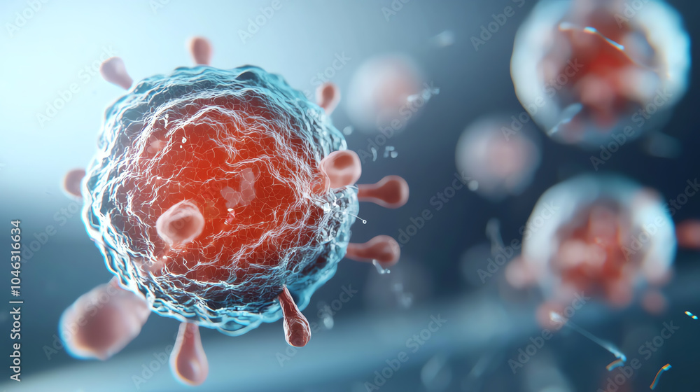 Poster exploring the intricacies of viral structures a deep dive into microscopic life forms and their impa