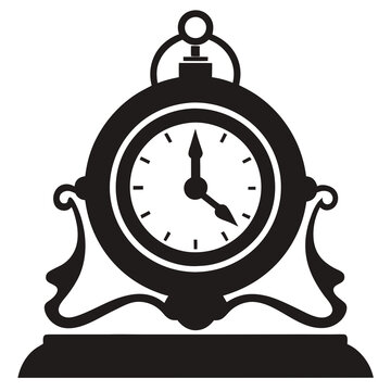 recommend clip art: retro alarm clock vector