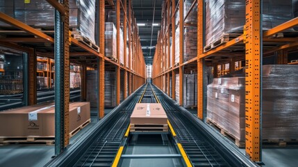 Micro-fulfillment warehouse tailored for rapid e-commerce delivery, with dynamic space utilization and localized distribution