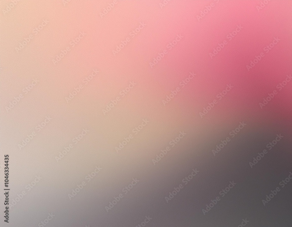 Poster abstract background featuring a smooth transition from beige to pink, ideal for design projects