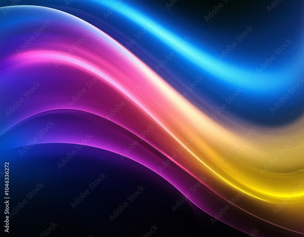Poster modern design element featuring a colorful gradient, perfect for websites or presentations