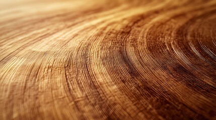 Fototapeta premium Close-up view of a textured wooden surface with swirling patterns. Ideal for backgrounds, layouts, and design elements.