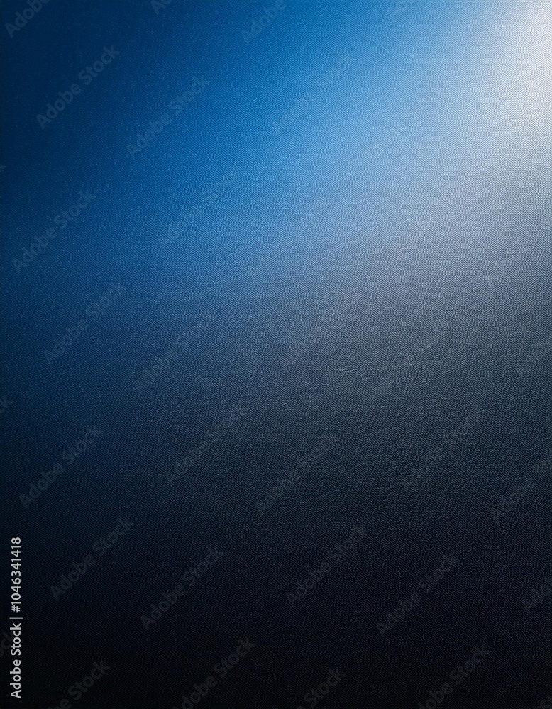 Poster abstract background with a smooth, dark blue gradient, ideal for design projects