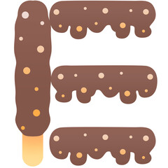 Pepero Alphabet E