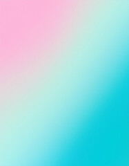 Serene Pastel Gradient: Pink to Turquoise, a calming blend of soft hues, perfect for backgrounds and designs. Ideal for minimalist aesthetics.