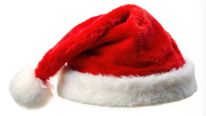 Santa Claus helper hat isolated on white background, Christmas, Santa Claus, helper, hat, festive, holiday, costume