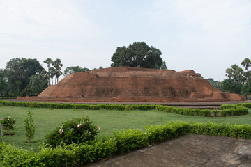 "sujata stupa", also "sujata kuti stupa" or "sujata garh", is a buddhist stupa located in the village of "senanigrama", "bakraur" slightly east of bodh gaya in the state of bihar, india