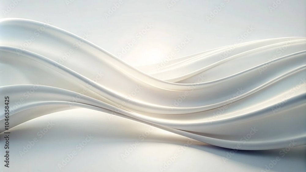 Poster grey background with elegant transparent fluid smooth abstract swoosh border line. speed futuristic 