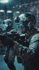 Fototapeta premium Tactical operations