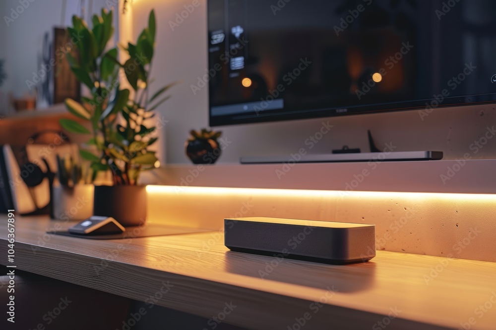 Aufkleber smart home hub display for modern home automation and security solutions