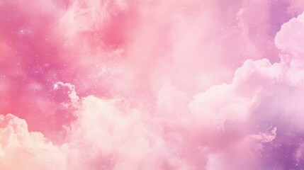 Photo of, Pink background with abstract celestial elements for design, banner template