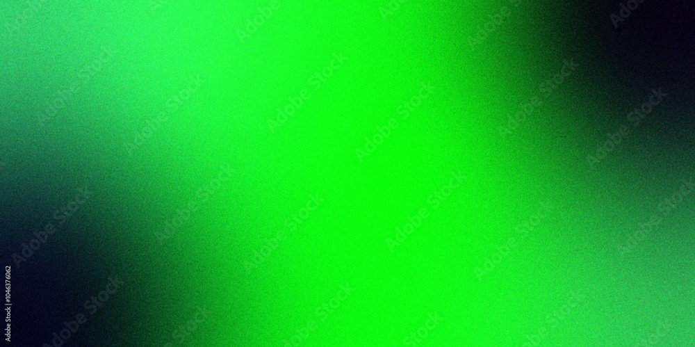 Aufkleber abstract luxury gradient with glowing green grainy texture. textured with rough grain, noise, and br