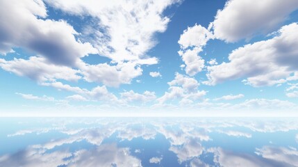 Azure Horizon: Sky Meets Sea in High-Definition