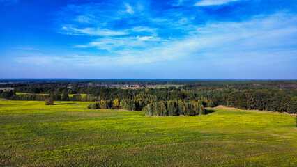 landscape with sky and clouds