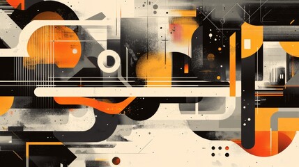 2410 47.An elegant vector design template featuring a motivational quote in modern typography, surrounded by abstract shapes and patterns. The layout emphasizes the quoteâ€™s message of inspiration,