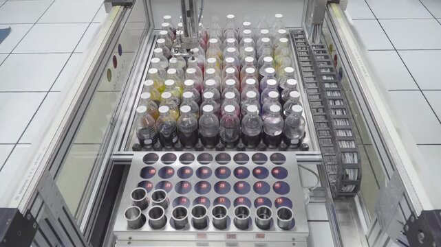 Textile process - color picker, color mixer