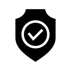 Secured Icon Vector Symbol Design Illustration