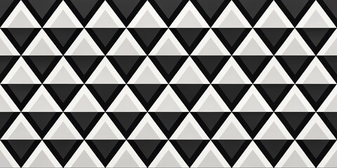 geometric pattern of black and white triangles, minimalist design
