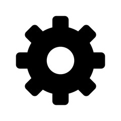 Settings Icon Vector Symbol Design Illustration