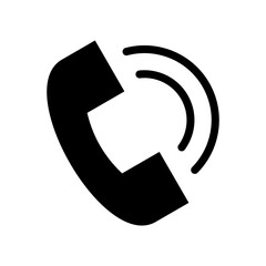 Phone Call Icon Vector Symbol Design Illustration