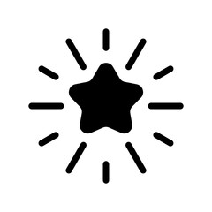Star Icon Vector Symbol Design Illustration